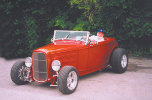 Watch for Roger Greiner cruisin’ around Waynedale in his custom built 1932 Little Deuce Coupe.